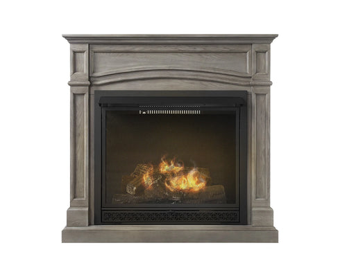 World Marketing Comfort Glow Dual Fuel Ventless Gas Fireplace w/ Remote Heats Up To 1200 sq ft - GFD4605R