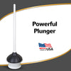Korky Toilet Plunger & Drip Tray