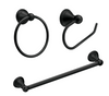 Moen Preston Paper Holder, 18 Towel Bar, Towel Ring Accessory Kit