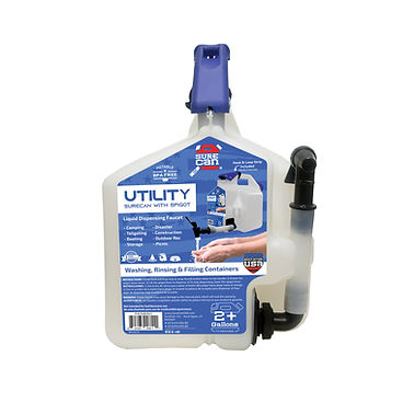 SureCan 2+ GAL. Utility SureCan w/ Spigot