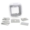 NSI Industries TORK XD210C Extra Duty Dual Gang, Vrt/Hrz Configuration, 2.75 IN In Use Weatherproof Clear Cover