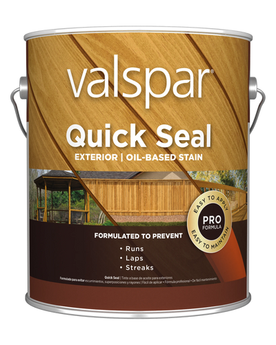Valspar® Quick Seal Exterior Oil-Based Stain