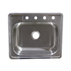 Brokering Solutions Stainless Steel Sink - Single Bowl Top Mount