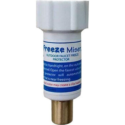 Freeze Miser Plastic Outdoor Faucet Freeze Protector (1 Pack)