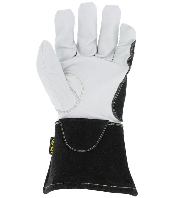 Mechanix Wear Welding Gloves Pulse - Torch Welding Series Large, White (Large, White)