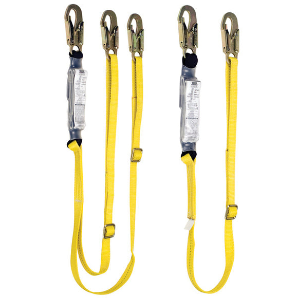 SAFETY WORKS Shock-Absorbing Lanyard