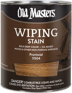 Old Masters Wiping Stain