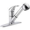 Kitchen Faucet, With Pull-Out Sprayer, Single-Lever, Chrome