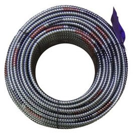 Aluminum Metal Clap Conduit, Flexible, 12-Ga., 250-Ft.