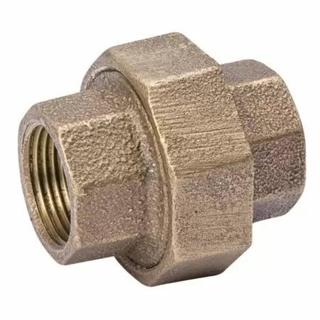 B & K Industries Red Brass Union Fittings 1/2 in.