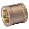B & K Industries Red Brass Coupling Pipe 1/2