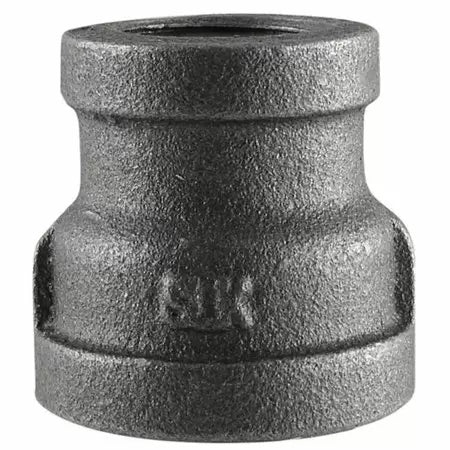 Mueller Black Reducing Coupling 150# Malleable Iron Threaded Fittings 3/8