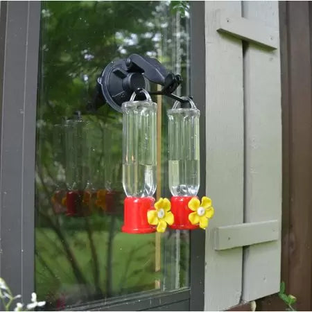 Red Carpet Studios Hummingbird Feeder Double Window Hook