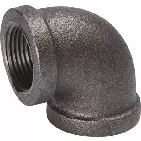 B & K Industries Galvanized 90° Elbow 150# Malleable Iron Threaded Fittings 1/4