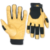 Custom Leathercraft Top Grain Goatskin With Reinforced Palm Gloves Medium
