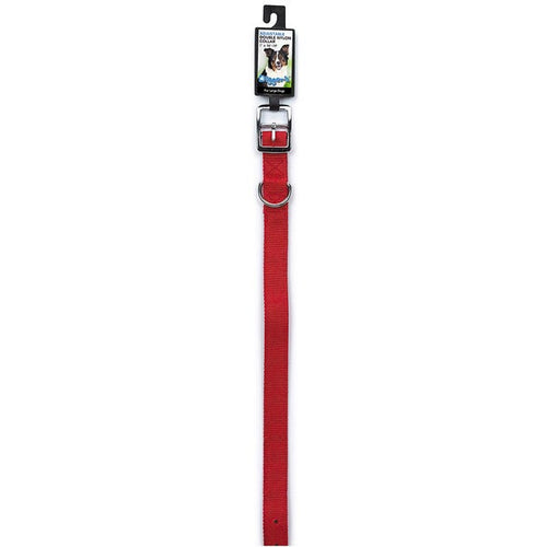 Boss Petedge  Digger's 1 in. Double Nylon Collar 18 in. Red