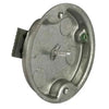 Hubbell Raco 4 in. Round Ceiling Rated Box, 1/2 in. Deep, Old Work