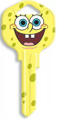Hy-ko Products SpongeBob Squarepants Yellow Kwikset KW1 House Key