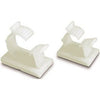 Adhesive-Mounted Releasable Clamp, 3/4-In., 2-Pk.