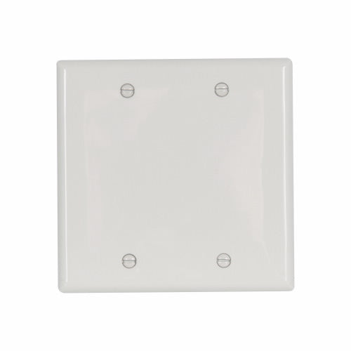 Eaton Cooper Wiring Blank Wallplate, White