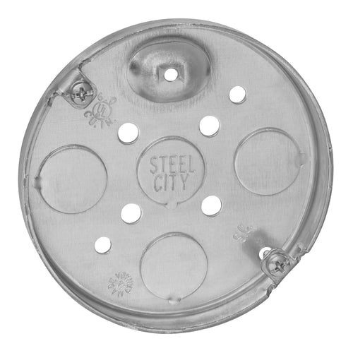 Thomas & Betts Steel City Round Ceiling Fan Box 1/2