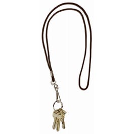 Lanyard with Metal Clip, Nylon, 21.5-In.