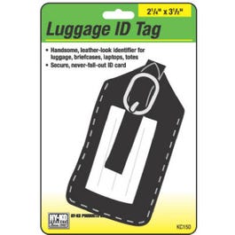 Luggage I.D. Tag, Leather Look