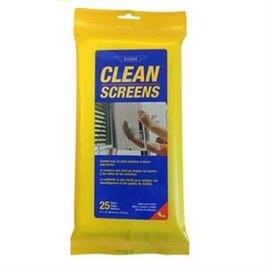 Clean Screens Towelettes, 8 x 10-In., 25-Pk.