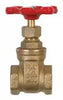 B & K Industries Gate Valve Forged Brass Compact Pattern 1/2”