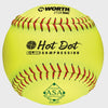 Worth Asa / Usa 12 In Hot Dot Softballs (Ahd12sy)