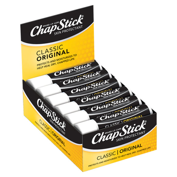 ChapStick Classic Original Lip Balm 12 Ct