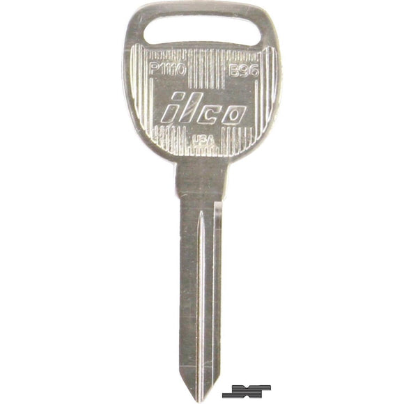 ILCO GM Nickel Plated Automotive Key, B96 (10-Pack)