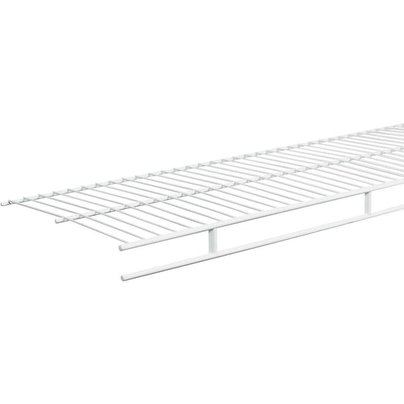 ClosetMaid 12 Ft. W. x 12 In. D. Contractor Pack Ventilated Shelf & Rod Closet Shelf, White (6-Pack)