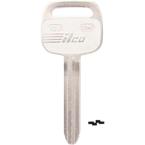 ILCO Toyota Nickel Plated Automotive Key, TR47 (10-Pack)