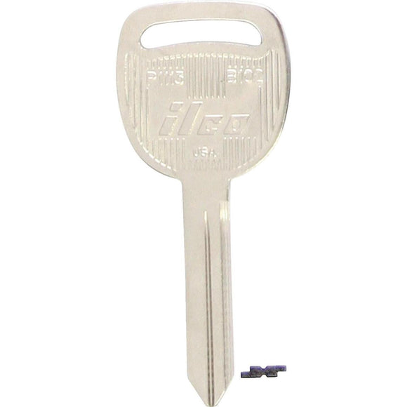 ILCO GM Nickel Plated Automotive Key, B102 (10-Pack)