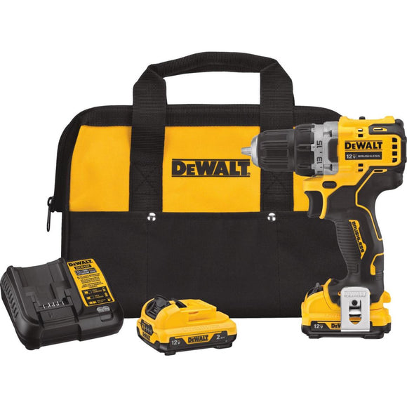 DeWalt XTREME 12 Volt MAX XR Lithium-Ion 3/8 In. Brushless Cordless Drill/Driver Kit