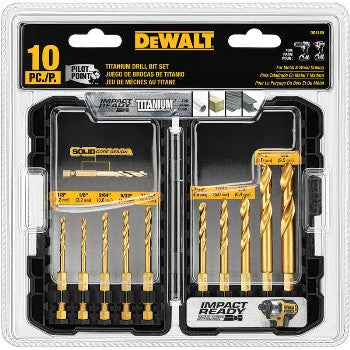 DeWalt DD5160 10pc Impact Bit Set