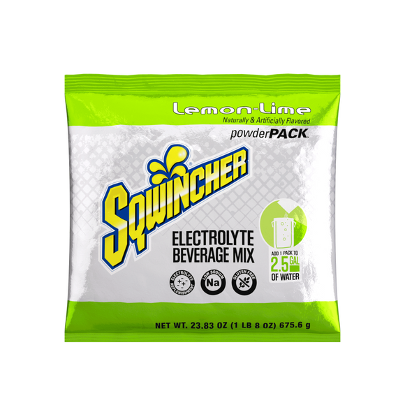 Sqwincher Powderpack Original Powder Lemon Lime 2.5 Gallon