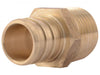 Sharkbite Brass Crimp Male Connector 3/4 in. x 1/2 in. MNPT