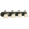 Design House Allante Vanity Light in Oil-Rubbed Bronze, 4-Light