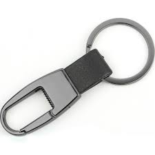 Hy-ko Products  Gun Metal Clip Keychain