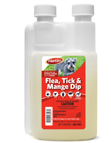 Control Solutions Flea Tick & Mange Dip Long-lasting Insecticide