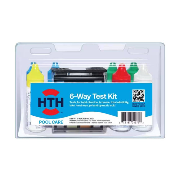 HTH® Pool Care 6-Way Test Kit