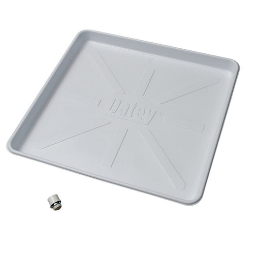 Oatey® 28 x 30 Washing Machine Pans- Plastic with Ribs