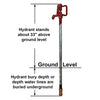 Merrill MFG CNL7501 No Lead Frost Proof C-1000 Series Yard Hydrant, 3/4