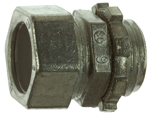 Thomas & Betts Steel City  1/2 Non-insulated EMT Conduit Compression Connector